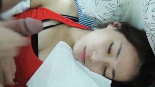 捡尸之清纯巨乳女神喝醉酒后捡回家被插逼颜射