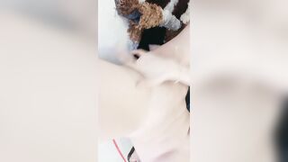 兔兔和妖妖女神姐妹花！高颜值双女诱惑！极品美腿包臀裙，跳蛋塞穴爆菊花，高潮出水太骚了