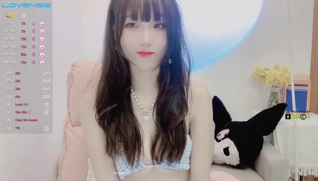 stripchat【Swag_SASA】百变小魔女~!蓝芽跳蛋~白虎骚逼 (4)