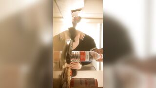 痞痞黑凌晨密码房，两对夫妻换妻，情趣游戏开档内衣，精彩刺激 (1)