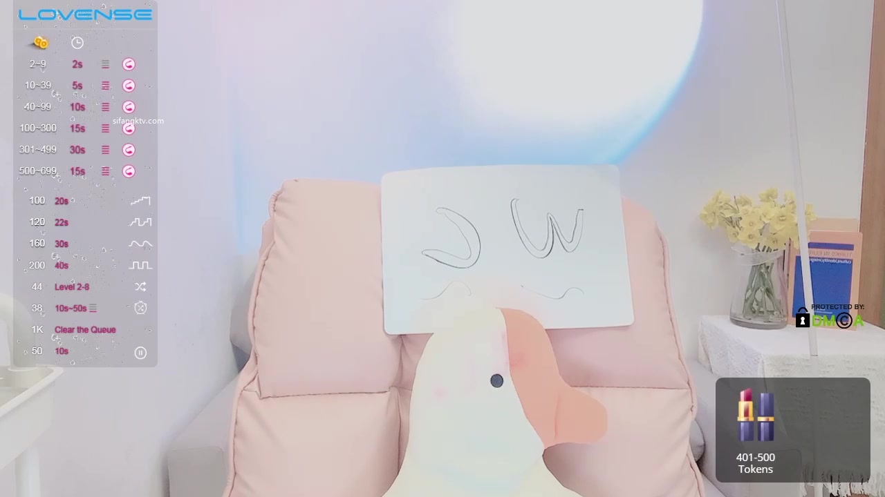 stripchat【Swag_SASA】百变小魔女~!蓝芽跳蛋~白虎骚逼 (5)