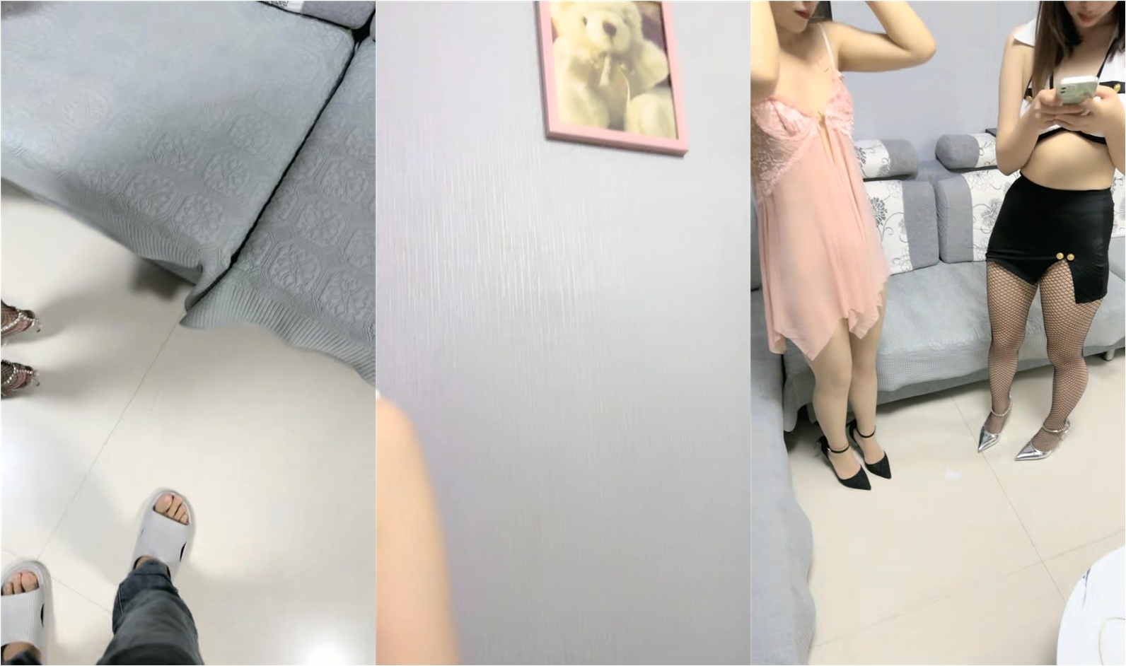 【换妻极品探花妮子】密码房，闺蜜来访，也是个大美人，活色生香 (1)