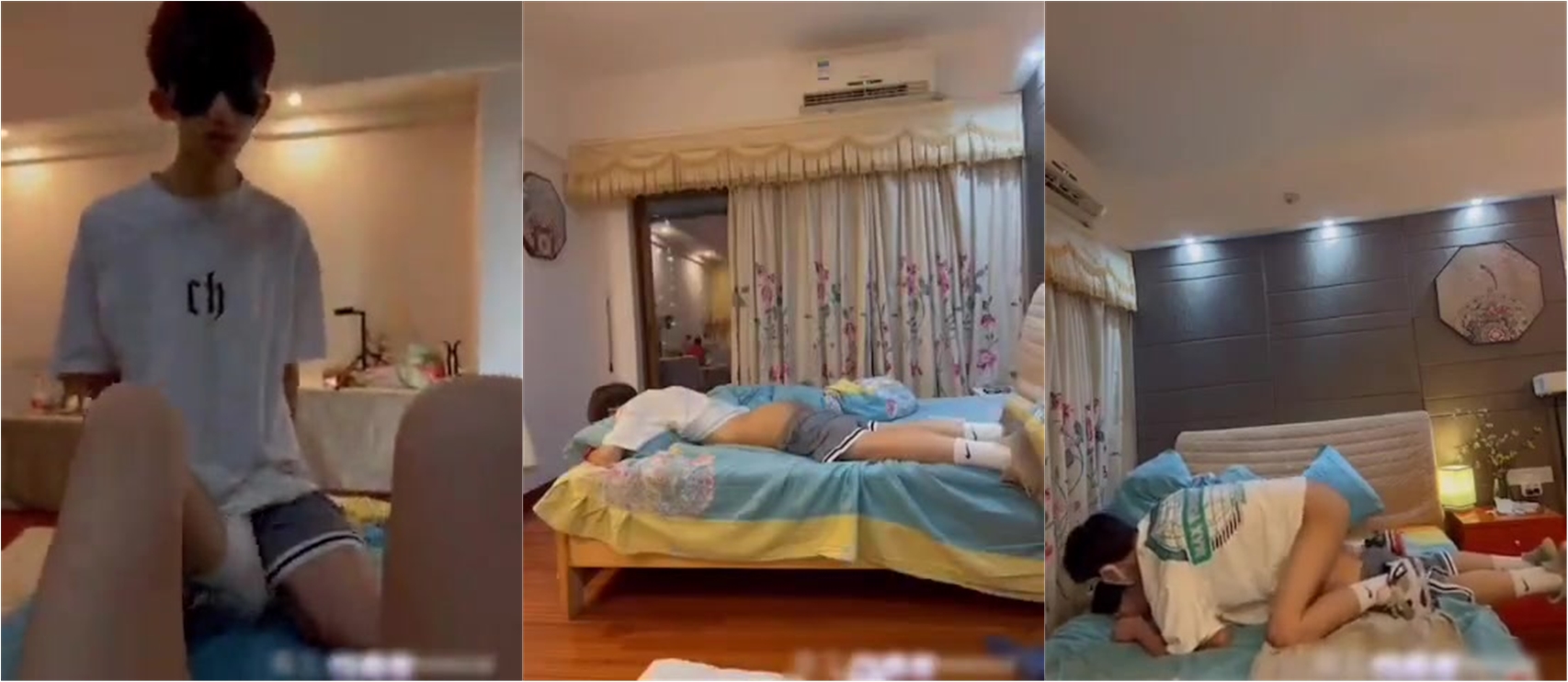 天菜大学生在家激情做爱视频活真好