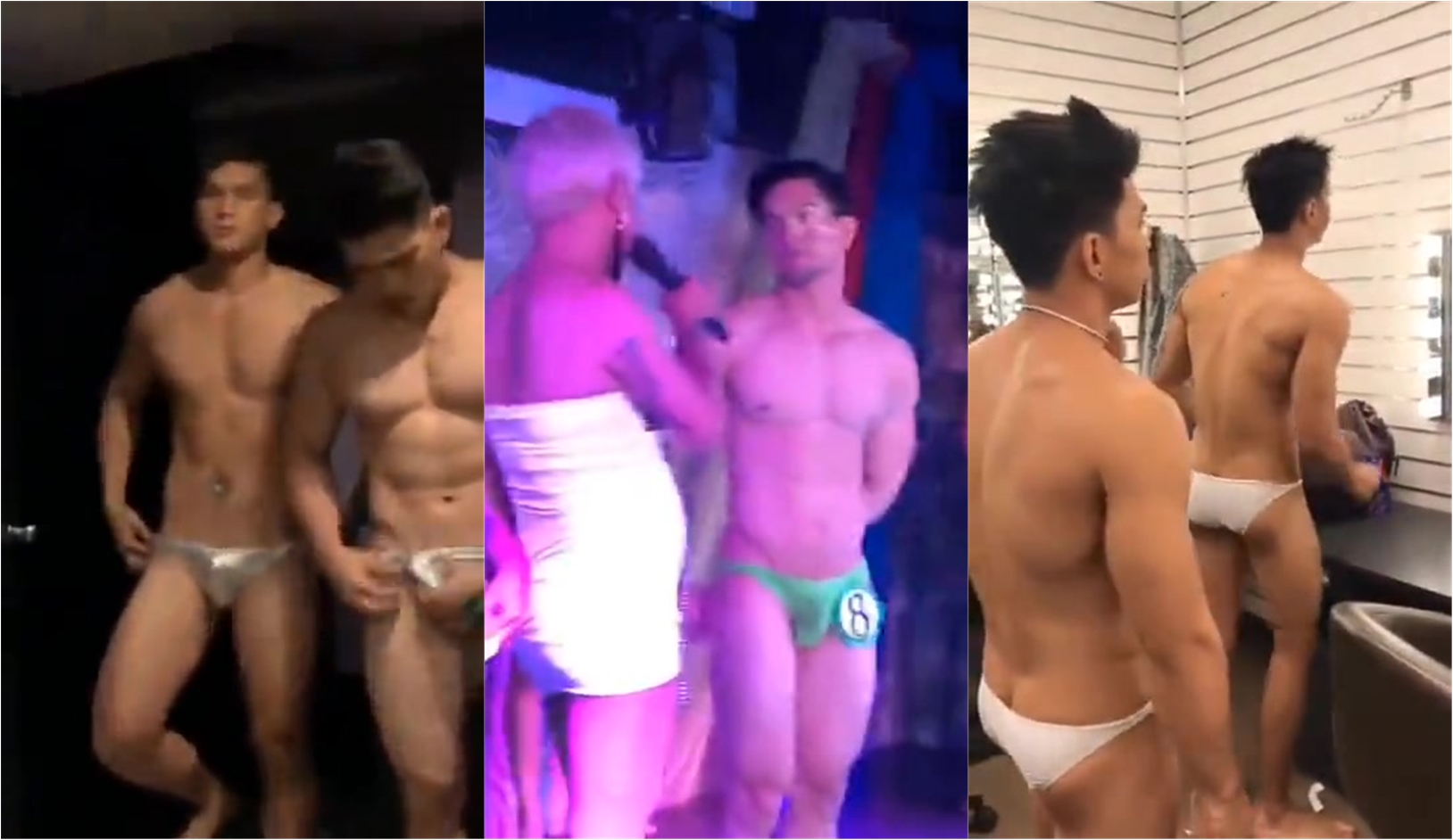 天菜泰国男模走秀视频合集