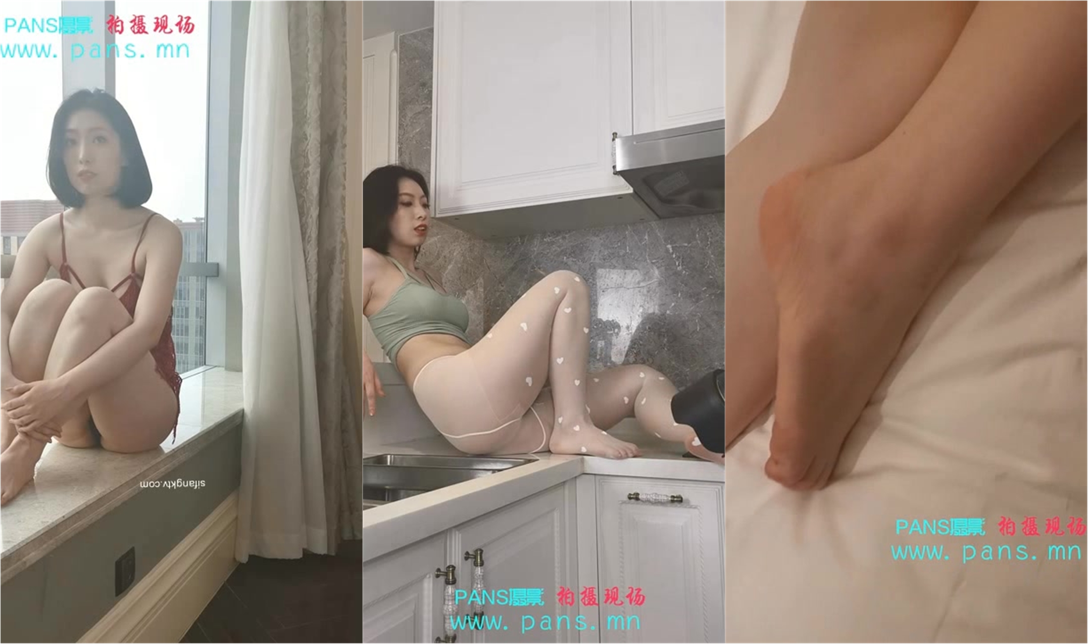 《顶流重磅资源》高人气PANS极品美乳翘臀御姐【沙拉】诱人私拍每套均是透视非常骚气对白是亮点哼一声摄影师说有感觉了