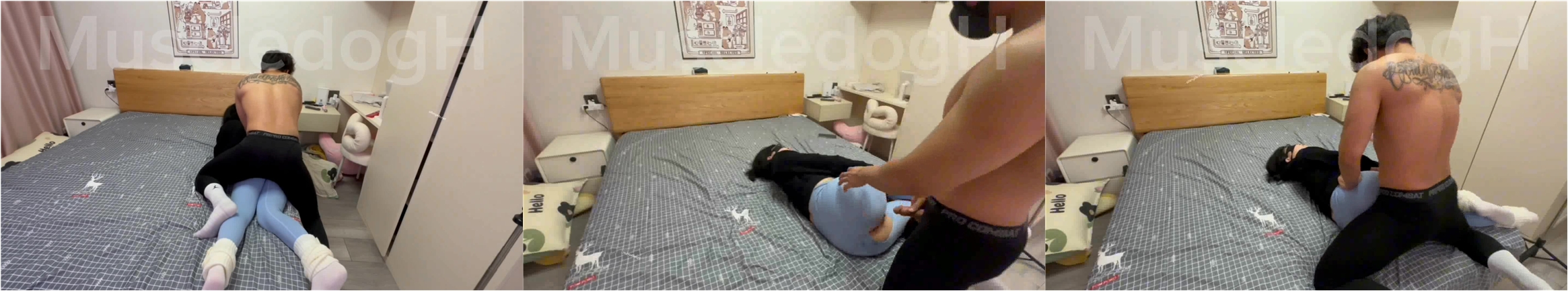 【一条肌肉狗】Dom打桩机极品身材 丰满的大屁股 3月最新福利 (4)