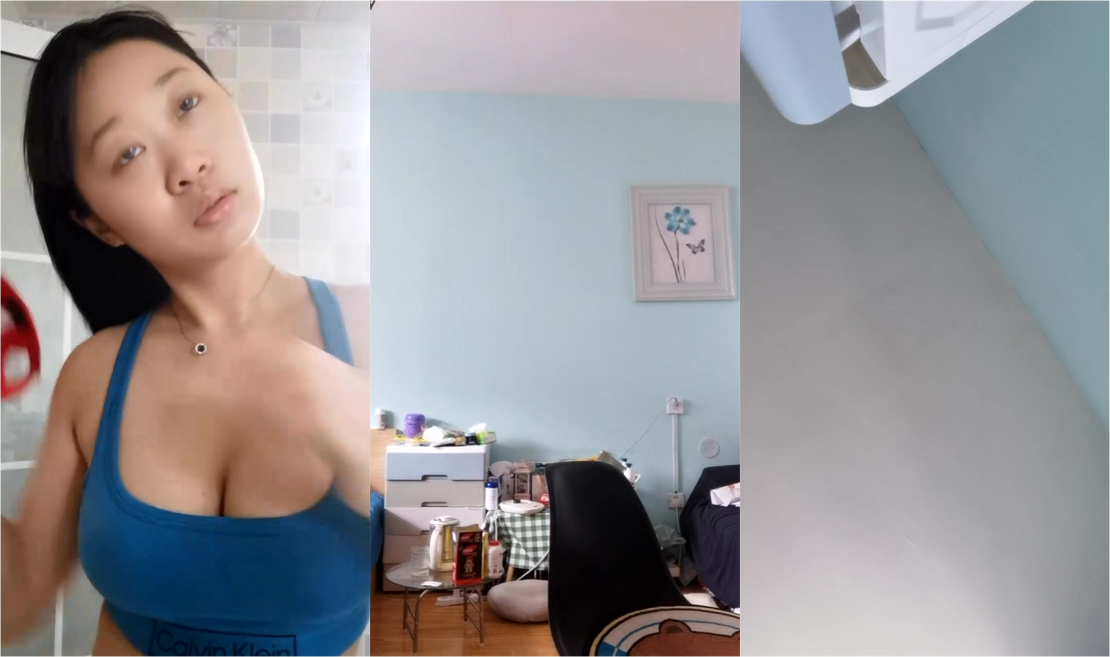 【乘务员妹妹】高价密码房一场，G奶00后，纯天然美胸，一根大黑牛把自己玩得抽搐喷浆 (1)