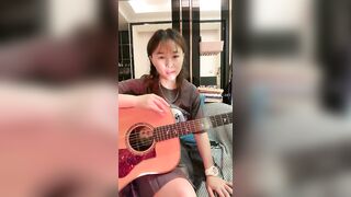 【女演员】气质女神下海，唱歌弹琴，前一秒还是个才女，瞬间脱光骚浪，极品反差 (2)