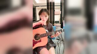 【女演员】气质女神下海，唱歌弹琴，前一秒还是个才女，瞬间脱光骚浪，极品反差 (2)