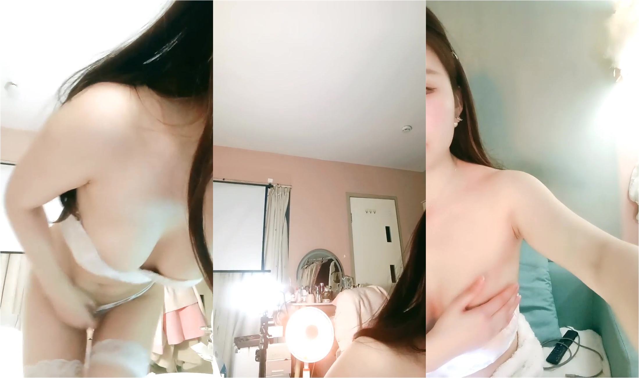 【小丸子】骚魔女~身材正点!奶子全露!超粉奶头子