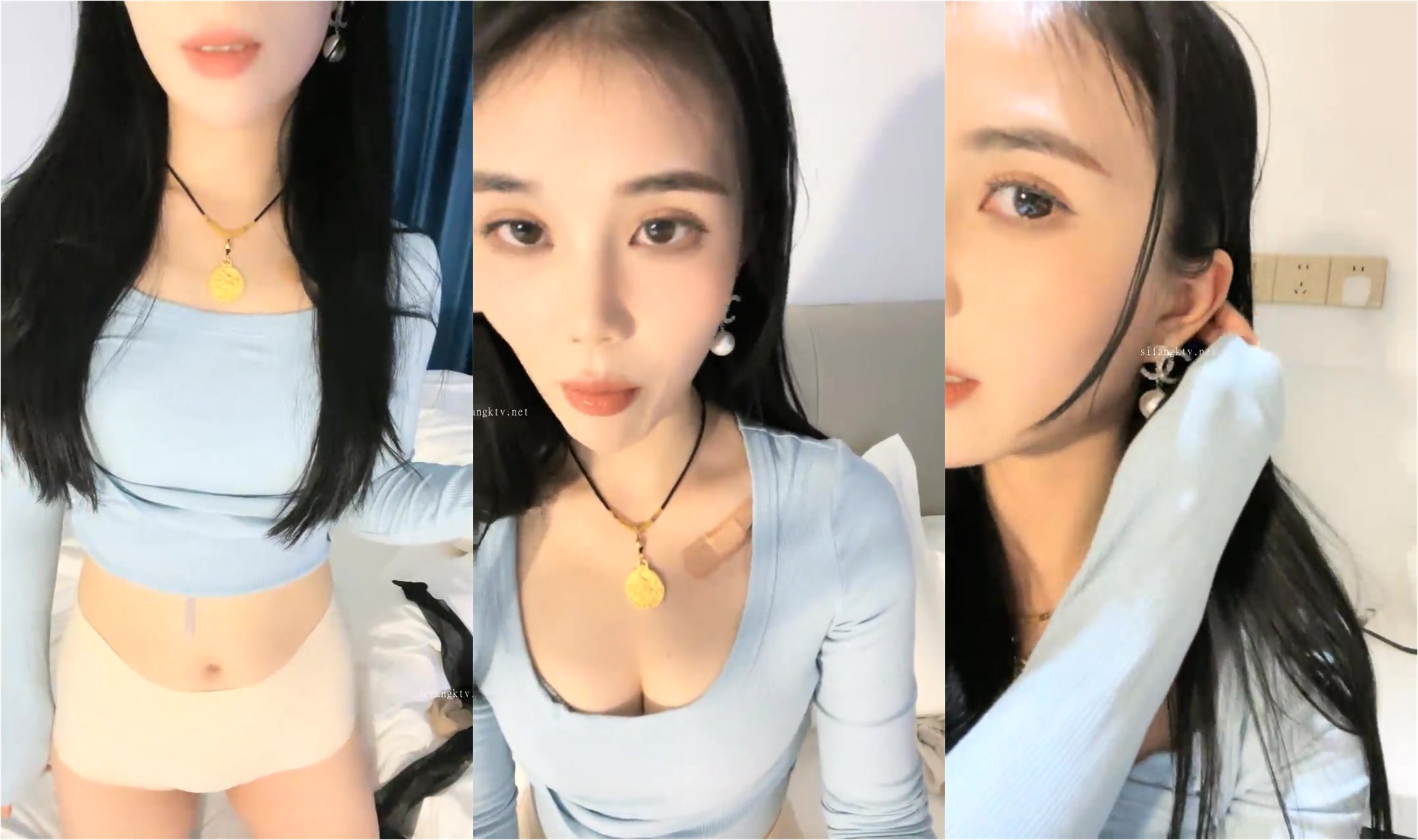 【小美一线天】御姐下海！我靠！超漂亮气质大美女，一根棒子把自己玩得湿漉漉 (3)