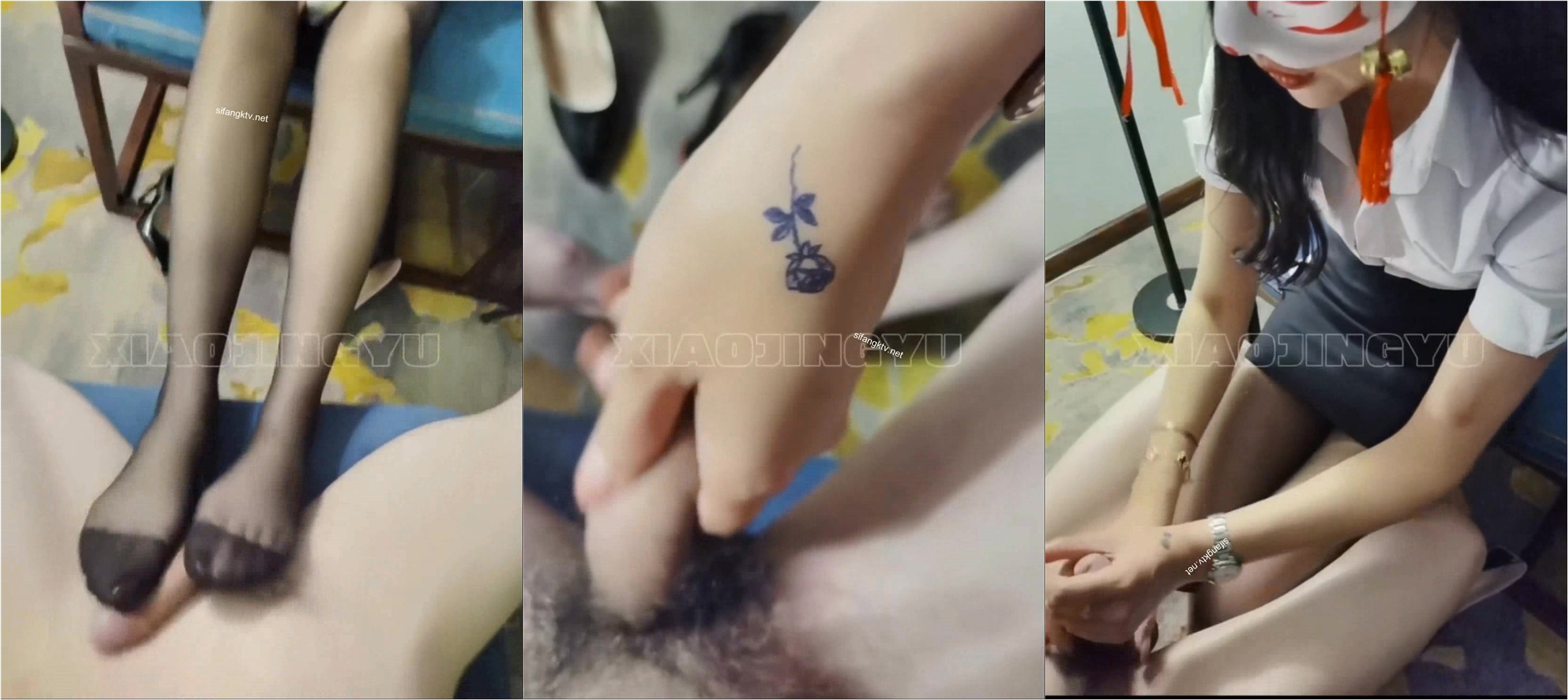 【年度核弹2】绿帽夫妻 小鲸鱼FQ 付费福利第二弹 (2)