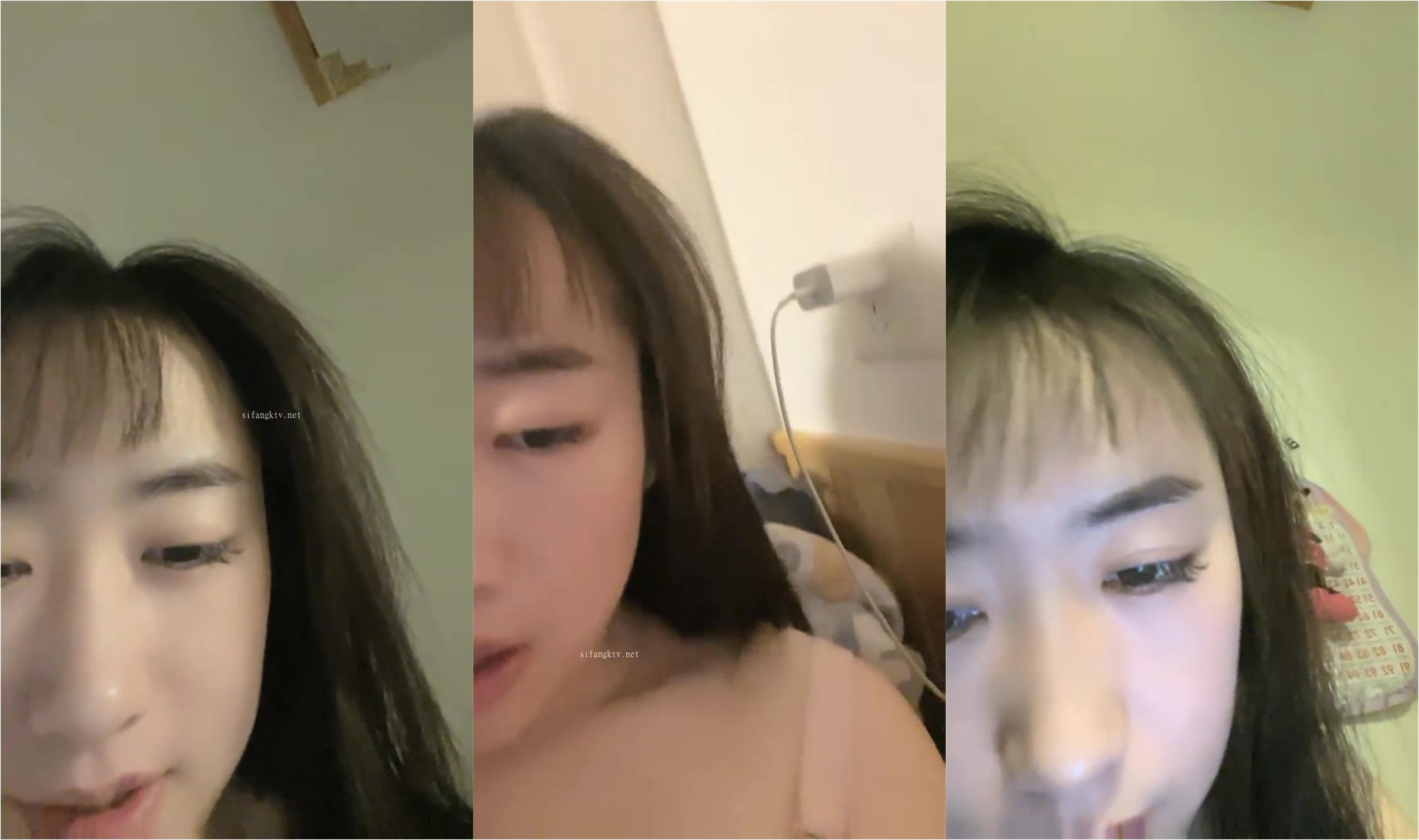 【月亮是我撸弯的】颜值人气女神！关注已久，终于被干了！透明蕾丝，肤白貌美，被纹身大汉爆操 (1)