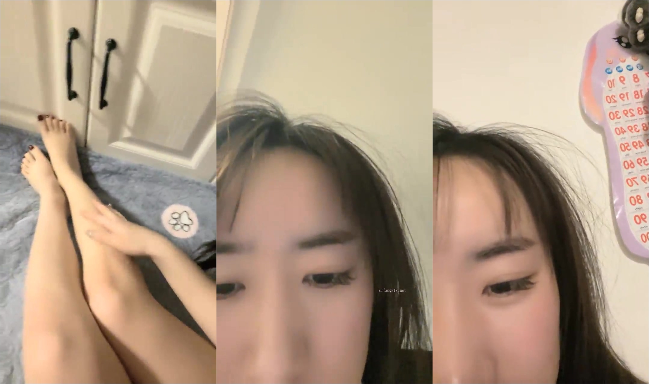 【月亮是我撸弯的】颜值人气女神！关注已久，终于被干了！透明蕾丝，肤白貌美，被纹身大汉爆操 (6)