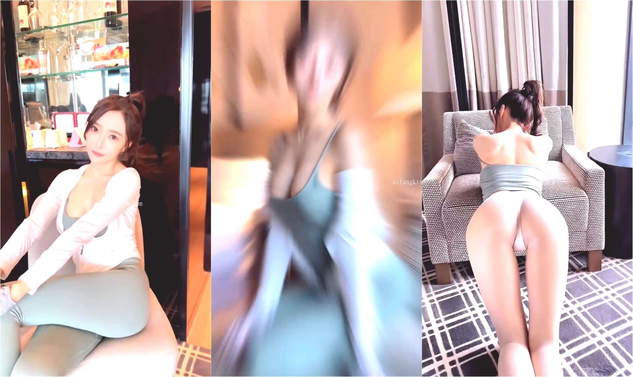 【极品女神超级核弹】秀人顶级女神『王馨瑶』最新性感健身女郎私拍 小葡萄和鲍鱼一览无余 应有尽有