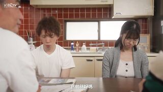 【中文字幕】「ねぇ～ここで挿れてもいい？」超真面目でタヌキたれ目の地味メガネ义姉が実は小悪魔！