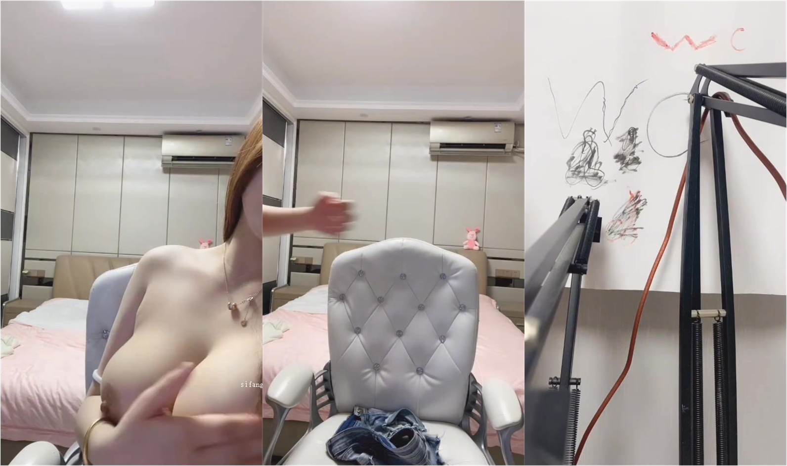 初夏颜值主播-库库(库宝)1V1道具自慰！ (2)