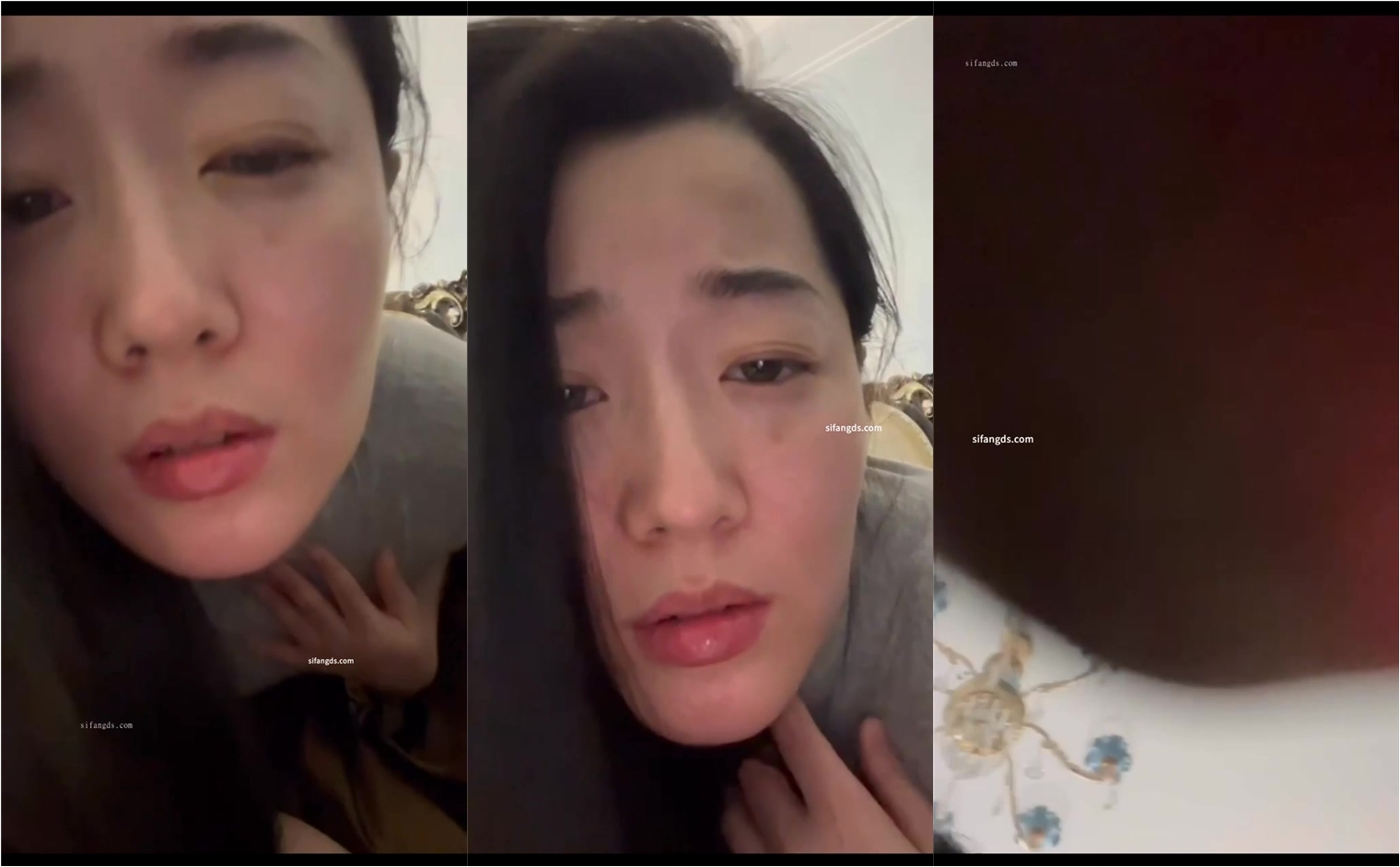 极品轻熟女：镜头前搔首弄姿 长发熟女看着实在是韵味十足,脱下紧身皮裤露出肥肥的鲍鱼 真的好想插入骚逼 (2)