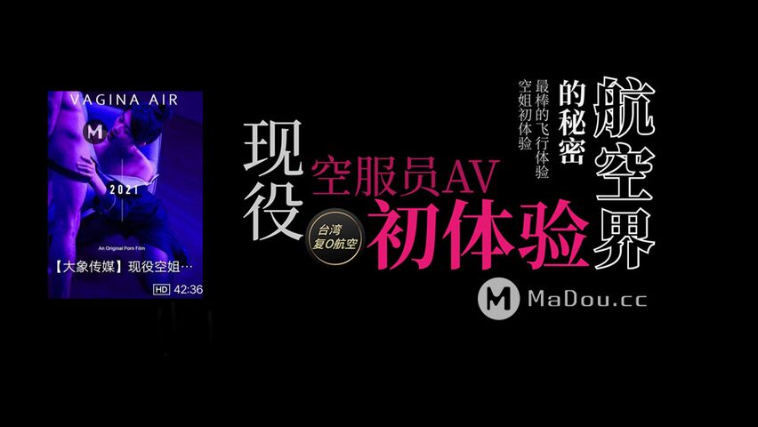 大象传媒 现役空姐的AV初体验 航空界的秘密 台湾复0航空