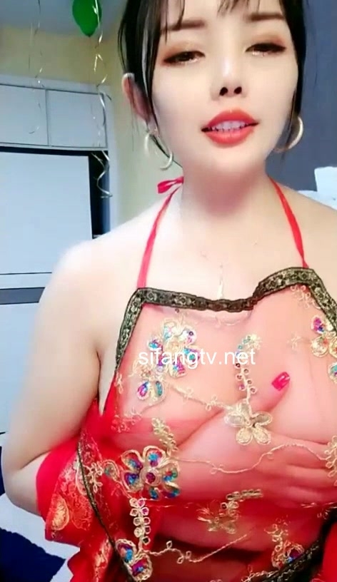 超美女水性杨花小骚货〖口爆〗透明性感红肚兜 罕见一线白虎嫩鲍 淫语浪叫 白嫩美乳 看到她我想到了潘金莲