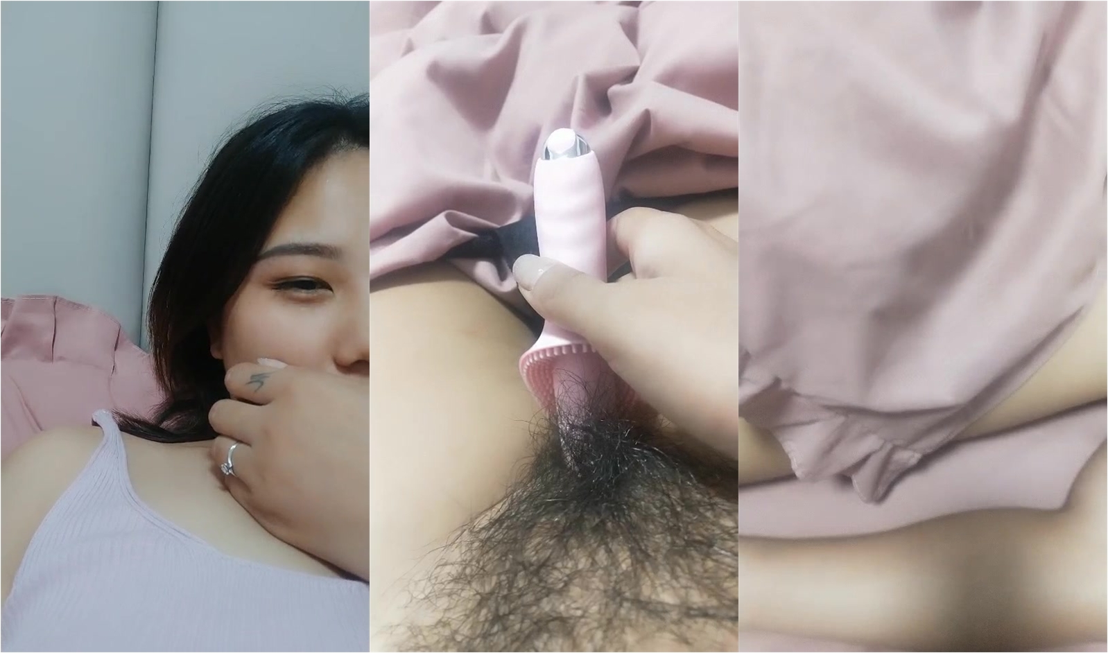 【换妻探花】与夫妻交换完回家，解答直播间各种换妻问题，骚劲来了拿出道具自慰，抠穴淫水一手没过瘾