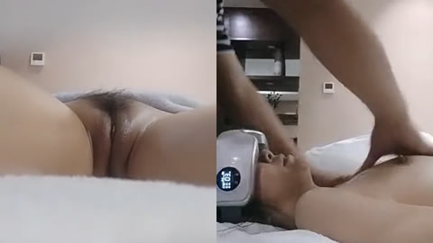 《女子养生SPA》私密保健会所富姐把帅哥男技师约到酒店做全身推油大保健啪啪满足性欲