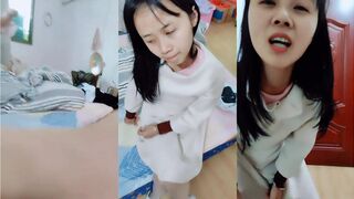 《龟头进洞》泡良探花疫情不敢去外面乱搞只能在家和媳妇搞和看岳父和岳母搞