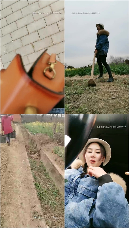 【金莲小仙女】重庆妹子到农村勾搭，撒尿掰穴露臀秀奶，重口味农村旱厕大便拍摄，给农村大哥撸射