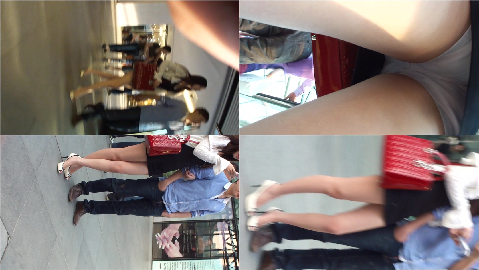 陪男友逛街绝美淫娃,修长白嫩的丝袜美腿高跟,底裤都能让淫液浸湿一大片[